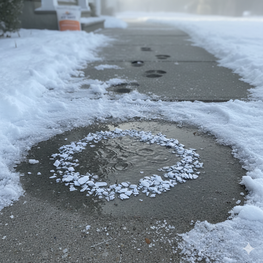 Calcium Chloride for Snow and Ice removal
